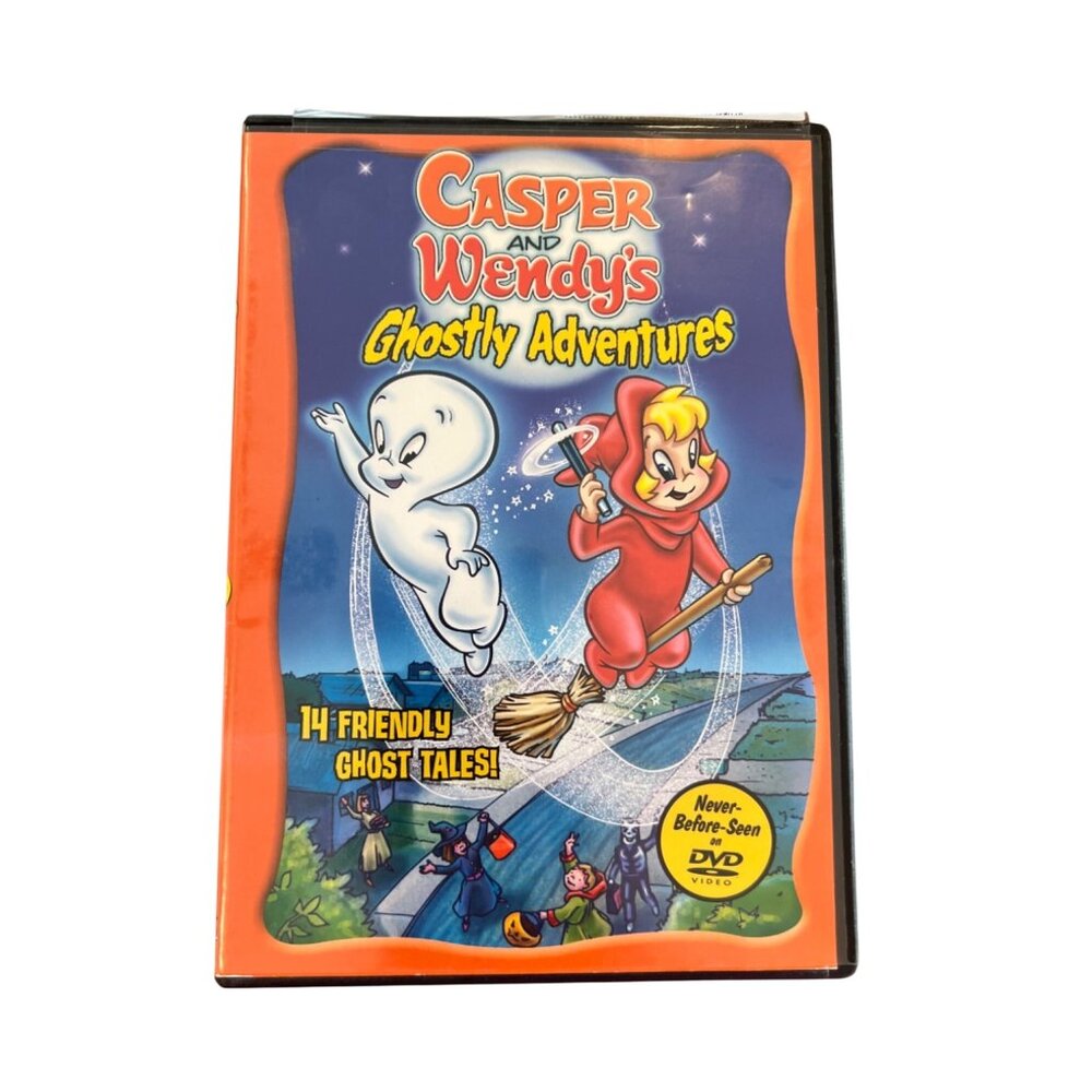 Casper & Wendy's Ghostly Adventures Family Movie DVD Pre-Owned